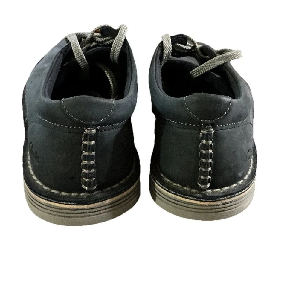 Collection By Clark's  Men's Forge Vibe Oxford‎ Shoes Navy Leather SIZE 7 M